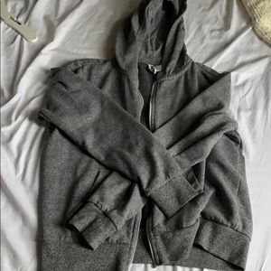 H&M hooded zip up